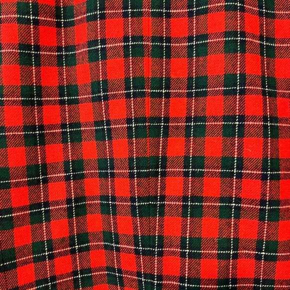 Vintage Holiday Plaid Wool Pendleton Blazer - Picture 3 of 6